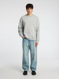 Selected RELAXED FIT SWEATSHIRT, Light Grey Melange, highres - 16099319_LightGreyMelange_005.jpg