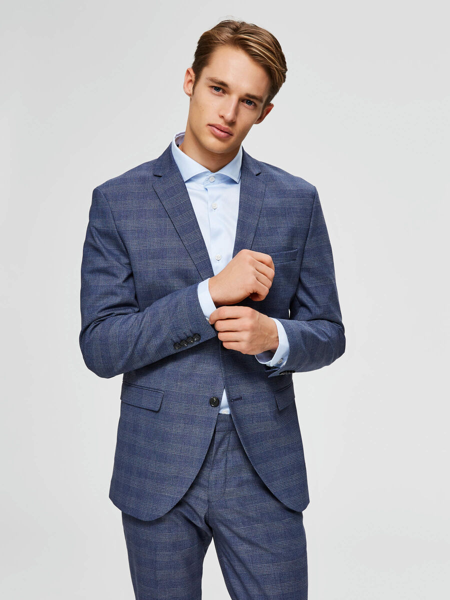 Selected SLIM FIT BLAZER, Blue Depths, highres - 16072375_BlueDepths_737228_003.jpg