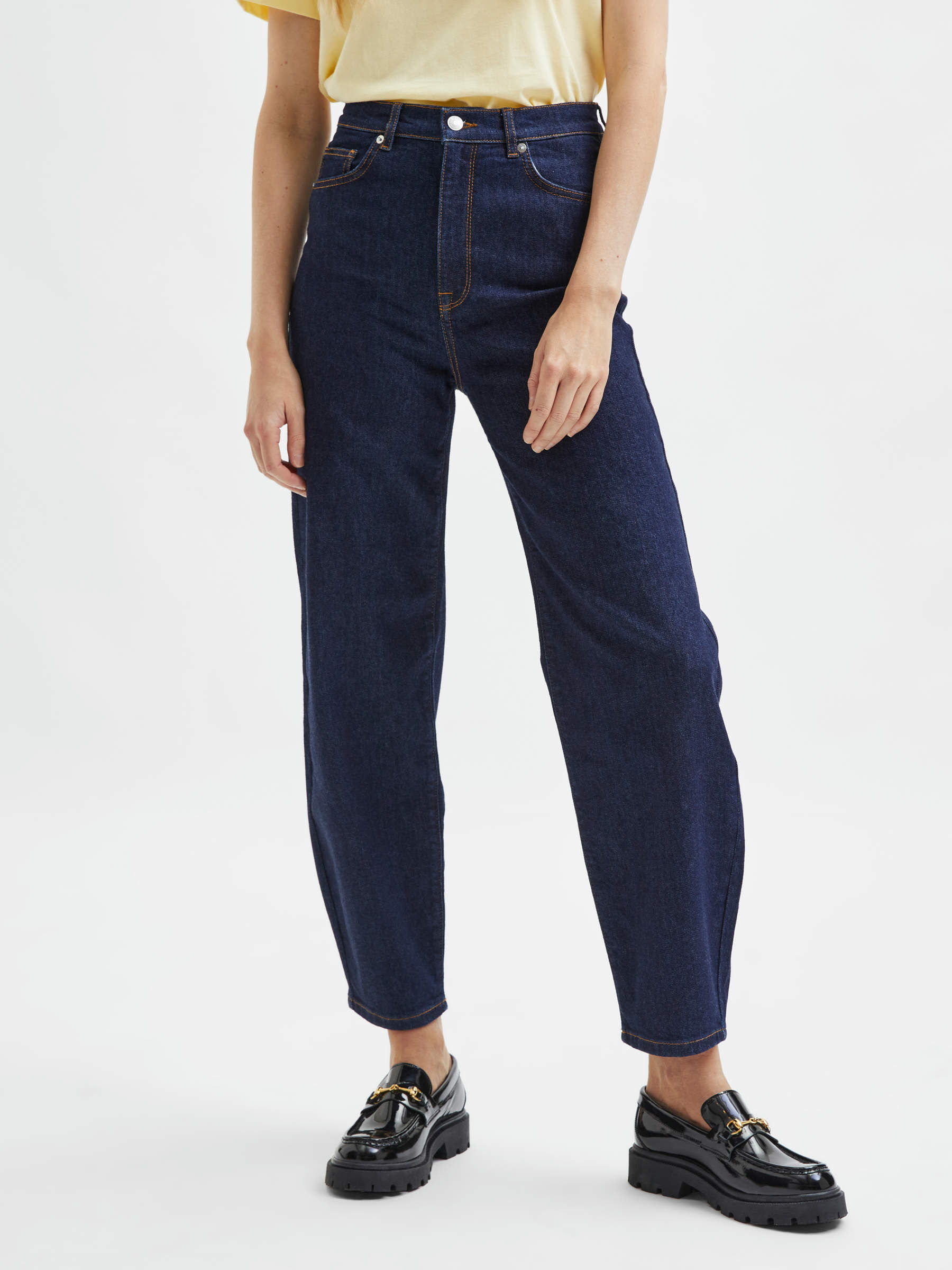 BARREL FIT JEANS Blue SELECTED FEMME