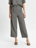 Selected CHECKED CROPPED TROUSERS, Black, highres - 16079607_Black_003.jpg