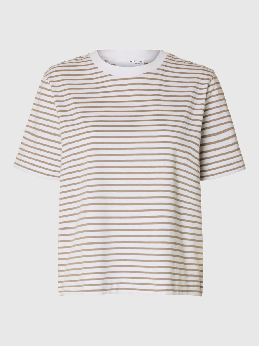 Selected T-SHIRT, Greige, highres - 16087918_Greige_1157077_001.jpg