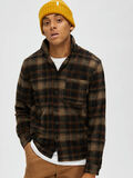 Selected CHECKED OVERSHIRT, Greige, highres - 16090318_Greige_1040496_008.jpg