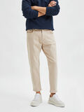 Selected RELAXED FIT CROPPED JEANS, Sand, highres - 16082700_Sand_003.jpg