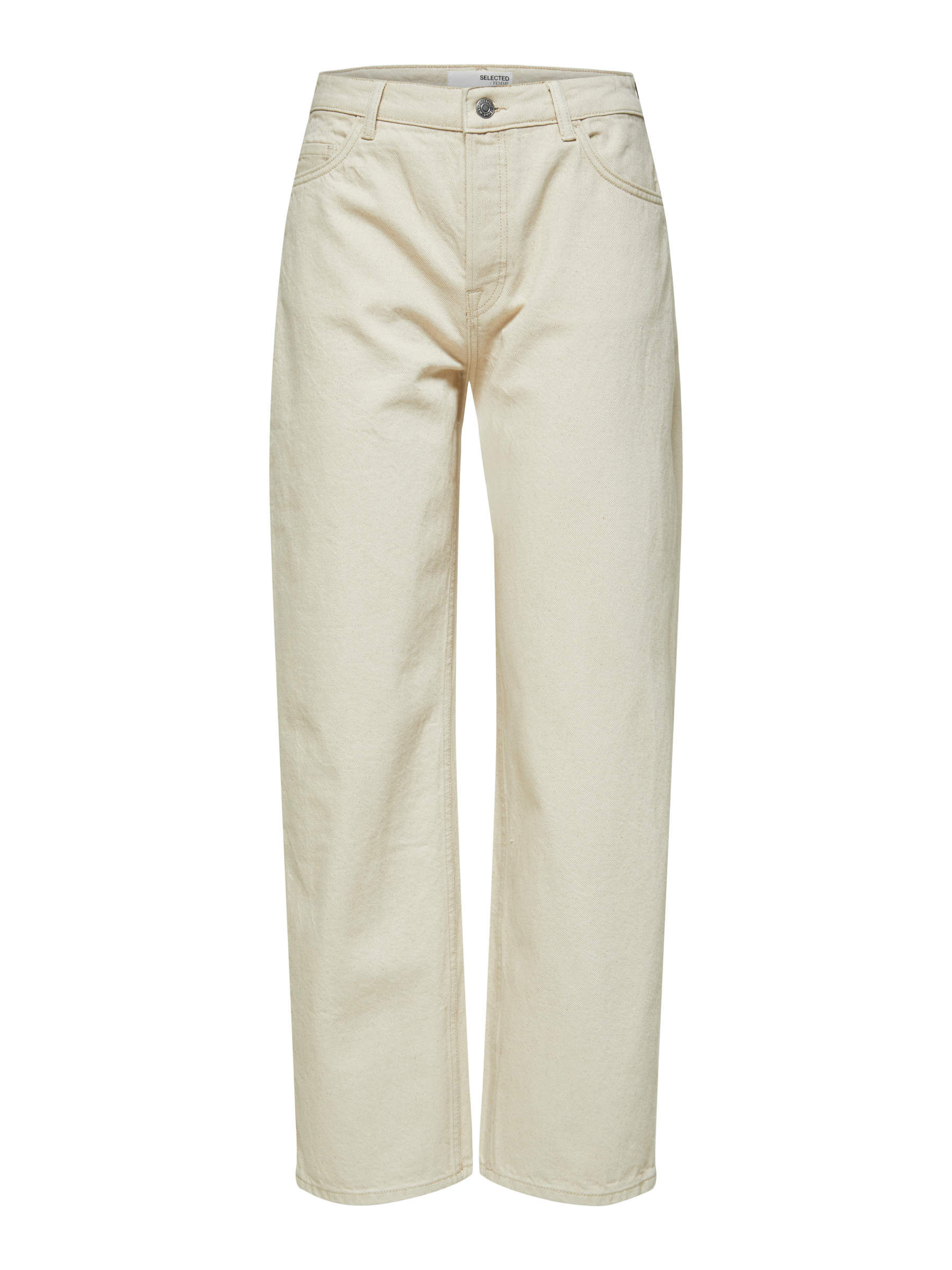 Jean beige slim femme best sale