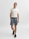 Selected SKRÄDDARSYDD LOOK STRETCH CARGO SHORTS, Light Grey Melange, highres - 16079023_LightGreyMelange_005.jpg