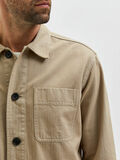 Selected LOOSE FIT OVERSHIRT, Crockery, highres - 16079965_Crockery_006.jpg