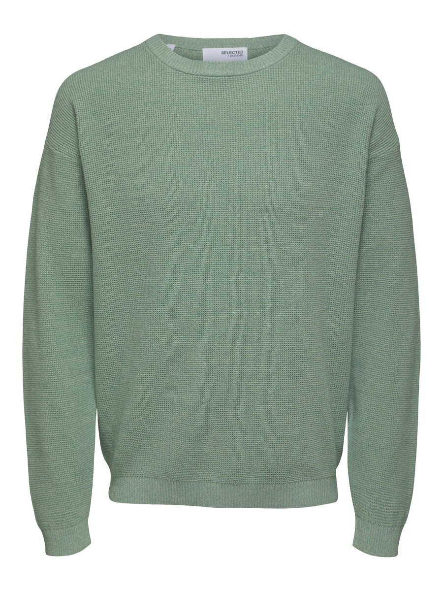 Selected LANGARM- STRICKPULLOVER, Almost Aqua, highres - 16084194_AlmostAqua_925115_001.jpg