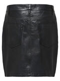 Selected SLIM FIT - JUPE EN CUIR, Black, highres - 16060251_Black_002.jpg