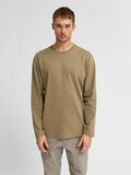 Selected RELAXED FIT LANGÆRMET T-SHIRT, Aloe, highres - 16078605_Aloe_003.jpg