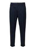 Selected CROPPED - SUIT TROUSERS, Navy Blazer, highres - 16072447_NavyBlazer_001.jpg