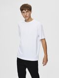 Selected LOOSE FIT ORGANIC COTTON 200G - T-SHIRT, Bright White, highres - 16077361_BrightWhite_003.jpg