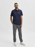 Selected SHORT SLEEVED COOLMAX® POLO SHIRT, Navy Blazer, highres - 16082844_NavyBlazer_005.jpg