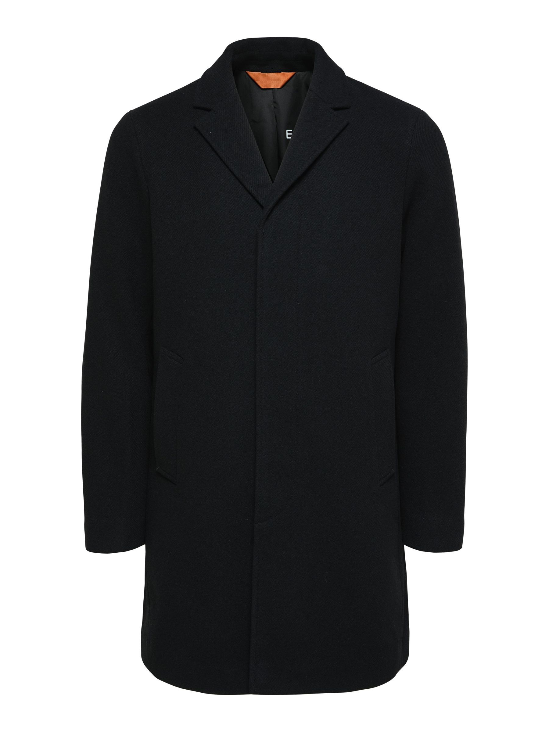 Selected homme discount black coat