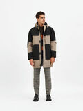 Selected TWO-TONE PADDED JACKET, Black, highres - 16086146_Black_997564_005.jpg