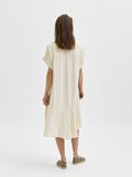 Selected RELAXED FIT V-NECK DRESS, Sandshell, highres - 16079081_Sandshell_004.jpg