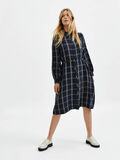 Selected CHECKED SHIRT DRESS, Eclipse, highres - 16087470_Eclipse_984378_008.jpg