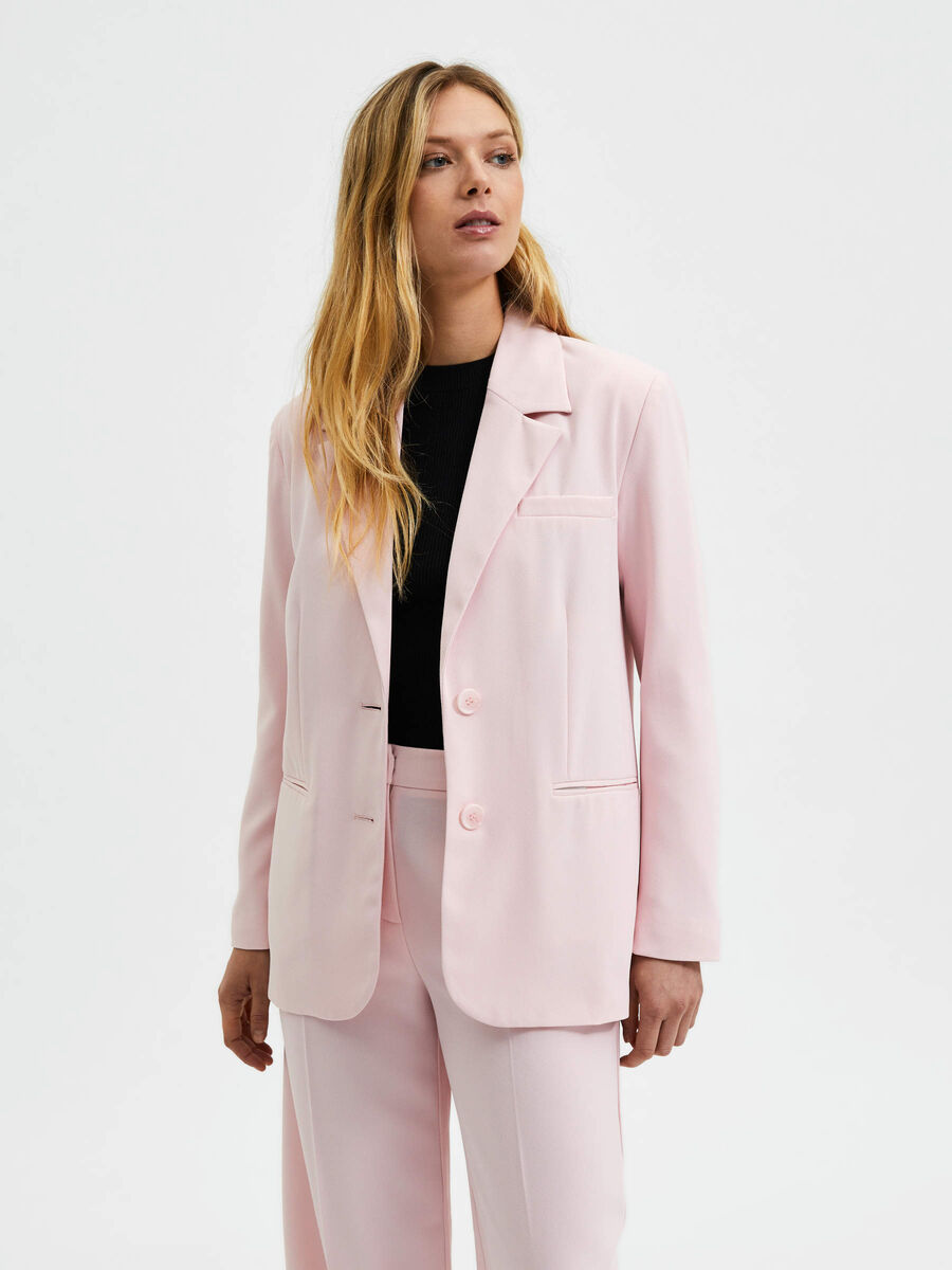 Pink SINGLE BREASTED BLAZER | Selected®