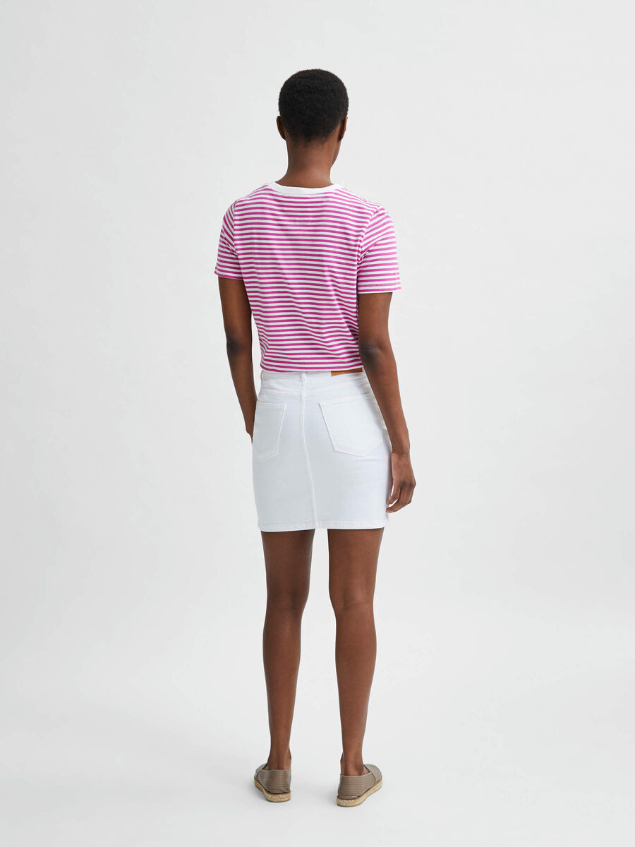 Selected STREIFEN T-SHIRT, Rose Violet, highres - 16053765_RoseViolet_533226_004.jpg