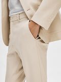 Selected SLIM FIT JERSEY SUIT TROUSERS, Oatmeal, highres - 16092485_Oatmeal_006.jpg