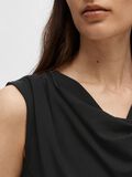 Selected RUCHED SLEEVELESS TOP, Black, highres - 16096618_Black_006.jpg