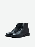 Selected RICHELIEUS EN CUIR - BOTTES EN CUIR, Black, highres - 16070206_Black_007.jpg