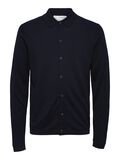 Selected POLO STYLE KNITTED CARDIGAN, Navy Blazer, highres - 16081160_NavyBlazer_881414_001.jpg