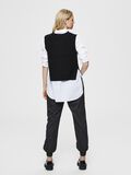 Selected STRIKKET SLIDS VEST, Black, highres - 16078171_Black_004.jpg