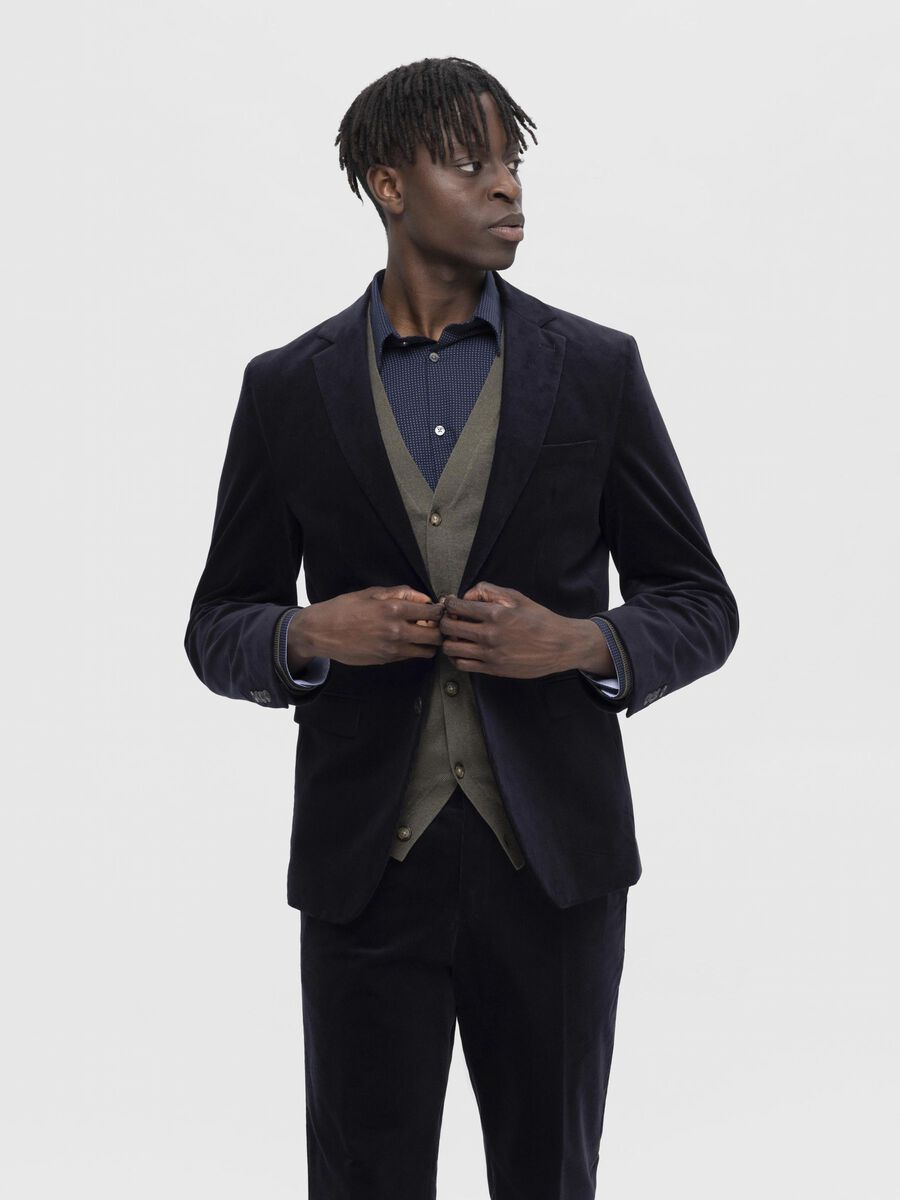 Selected CORDUROY BLAZER, Dark Sapphire, highres - 16090350_DarkSapphire_003.jpg
