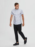 Selected REGULAR FIT ORGANIC COTTON SHORT SLEEVED SHIRT, Bright White, highres - 16076431_BrightWhite_804944_005.jpg