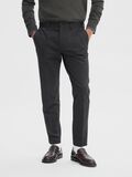 Selected COUPE SLIM EN VISCOSE MÉLANGÉE PANTALON, Dark Grey Melange, highres - 16092651_DarkGreyMelange_003.jpg