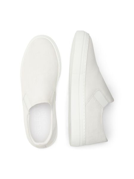 Selected SUÈDE SNEAKERS, White, highres - 16072983_White_005.jpg