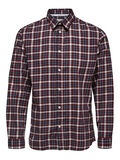 Selected CHECKED LONG SLEEVED SHIRT, Port Royale, highres - 16082160_PortRoyale_902298_001.jpg