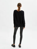 Selected KNITTED KNITTED CARDIGAN, Black, highres - 16082276_Black_004.jpg