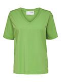 Selected V-NECK T-SHIRT, Greenery, highres - 16065932_Greenery_001.jpg