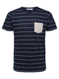 Selected STRIPED - T-SHIRT, Dark Sapphire, highres - 16061844_DarkSapphire_613212_001.jpg