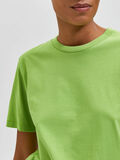 Selected PIMA BOMULD T-SHIRT, Greenery, highres - 16048004_Greenery_006.jpg