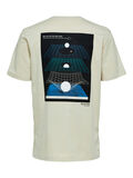 Selected IMPRIMÉ T-SHIRT, Oatmeal, highres - 16084626_Oatmeal_002.jpg