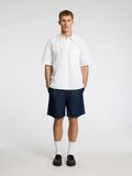 Selected 100% COTTON SHORT SLEEVED SHIRT, White, highres - 16099040_White_1214321_005.jpg