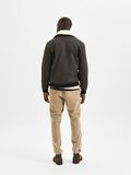 Selected TEDDY COLLAR BOMBER JACKET, Coffee Liqueúr, highres - 16080375_CoffeeLiquer_871717_004.jpg