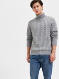 Selected PULLOVER, Medium Grey Melange, highres - 16077218_MediumGreyMelange_008.jpg