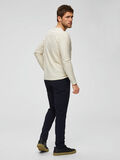 Selected ORGANIC COTTON - LONG-SLEEVED T-SHIRT, Oyster Gray, highres - 16066412_OysterGray_686383_004.jpg