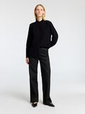 Selected VISCOSE BLEND LONG SLEEVED SHIRT, Black, highres - 16095849_Black_008.jpg