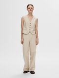 Selected TAILORED LINNENMIX GILET, Humus, highres - 16094453_Humus_005.jpg