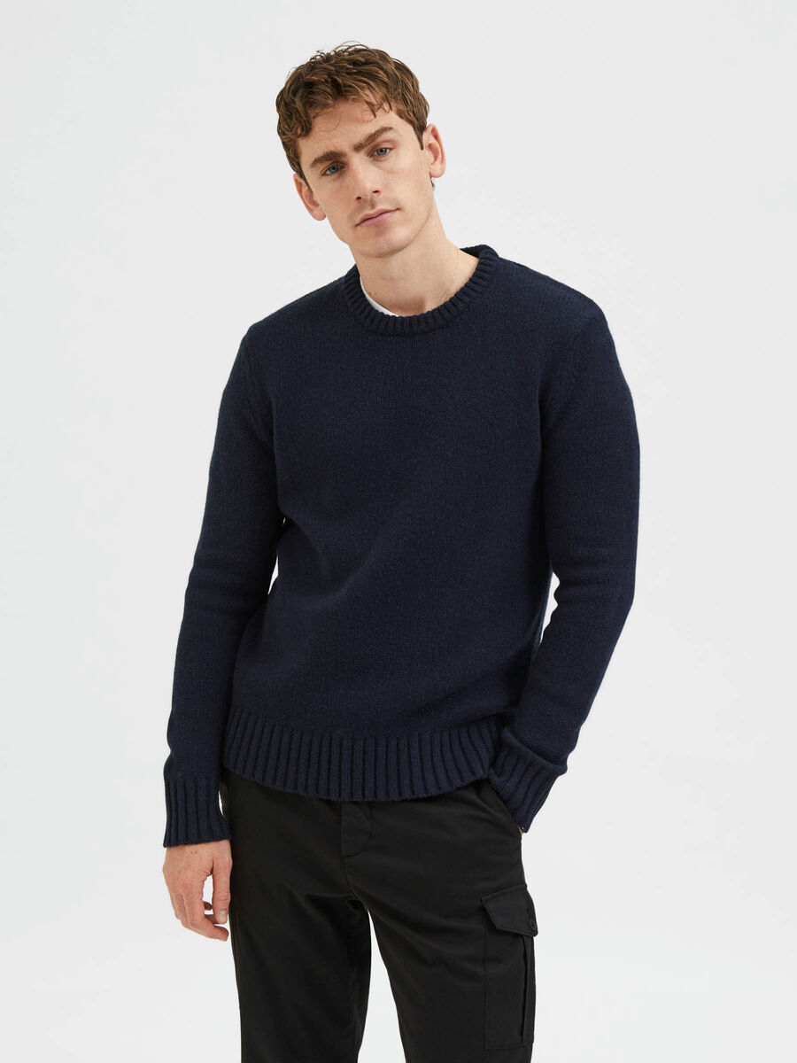 Selected RONDE HALS SWEATER, Sky Captain, highres - 16086702_SkyCaptain_003.jpg