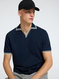 Selected SHORT SLEEVED POLO SHIRT, Sky Captain, highres - 16095731_SkyCaptain_008.jpg
