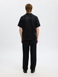 Selected PRINTET KORTÆRMET SKJORTE, Black, highres - 16093915_Black_004.jpg