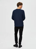 Selected RELAXED FIT LONG-SLEEVED T-SHIRT, Navy Blazer, highres - 16078605_NavyBlazer_004.jpg