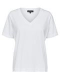 Selected COTON BIOLOGIQUE T-SHIRT, Bright White, highres - 16065132_BrightWhite_001.jpg