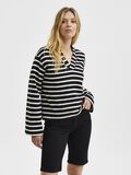 Selected STRIPED KNITTED JUMPER, Black, highres - 16084489_Black_930932_003.jpg