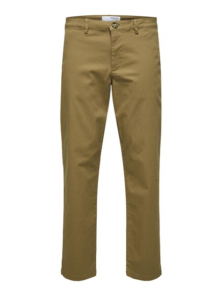 Selected 196 STRAIGHT FIT CHINOS, Ermine, highres - 16087665_Ermine_001.jpg